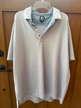FootJoy Short-Sleeve Performance Stretch Golf Polo Size 2XL